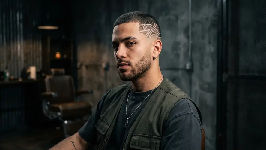 The Line Design Skin Fade