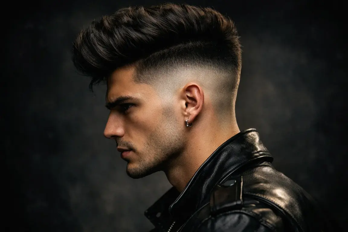 The Disconnected Skin Fade Undercut