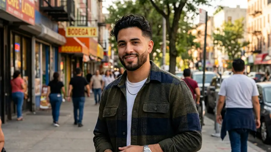The Low Taper Fade with Wavy Texture