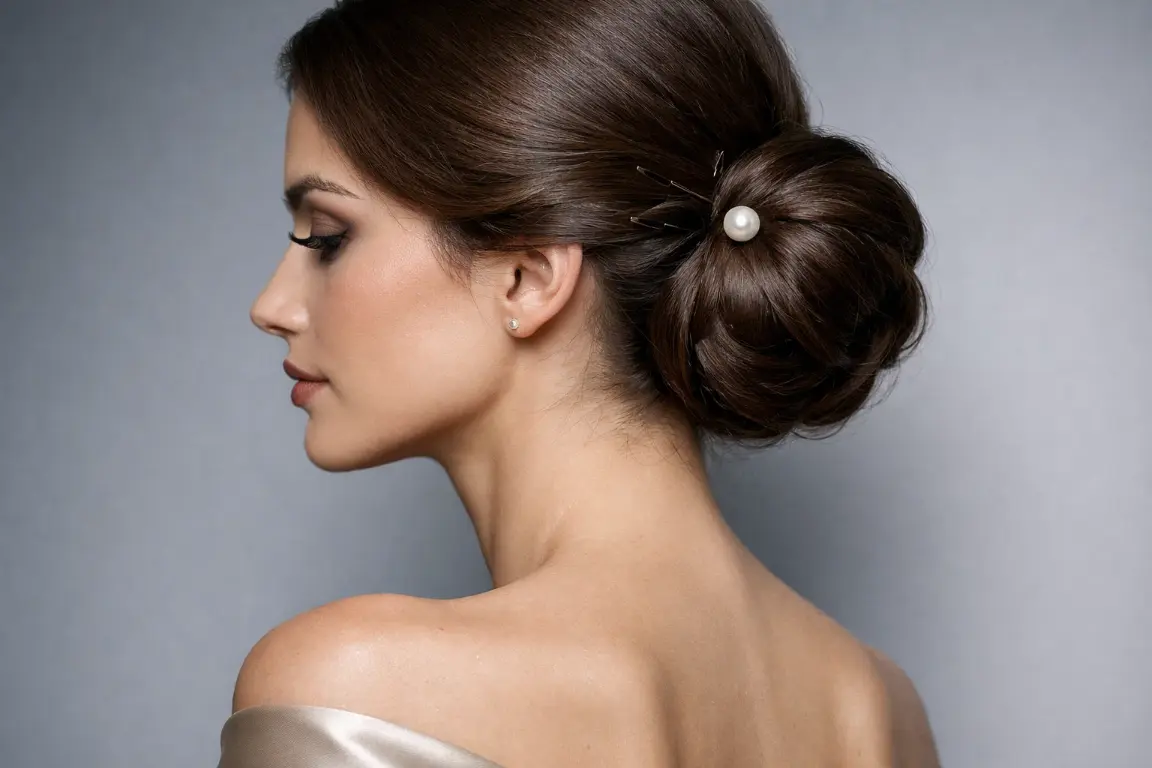 Classic Low Chignon