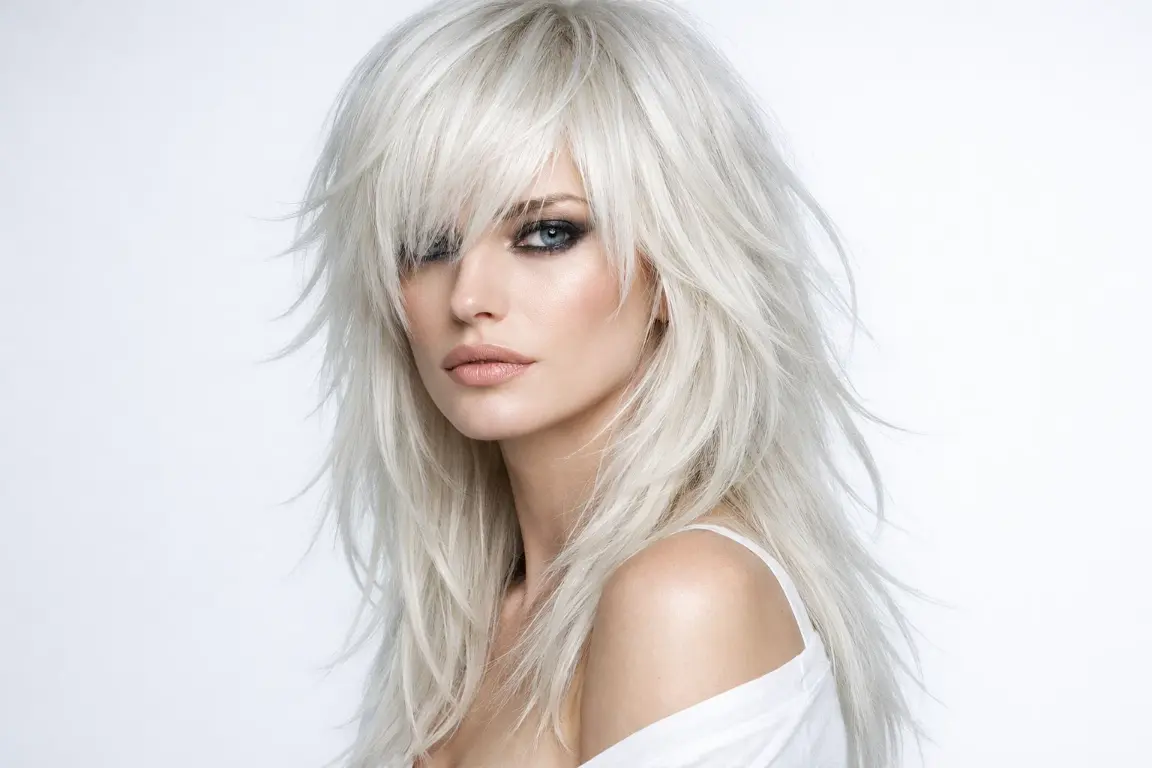 The Platinum Blonde Long Shag