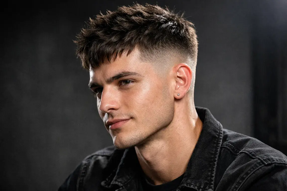 The Modern Mullet Fade