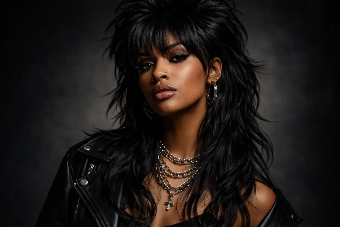 The Wolf Cut on Black Hair