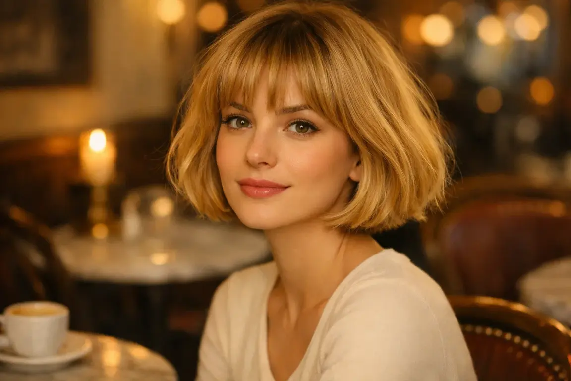The French Bob with Soft Bangs