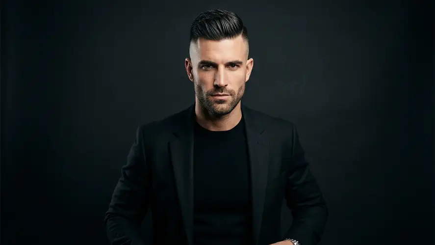 The High Skin Fade with Stubble