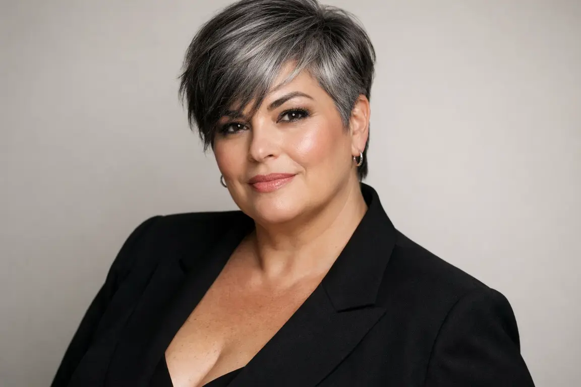 The Soft Pixie with Side Sweep