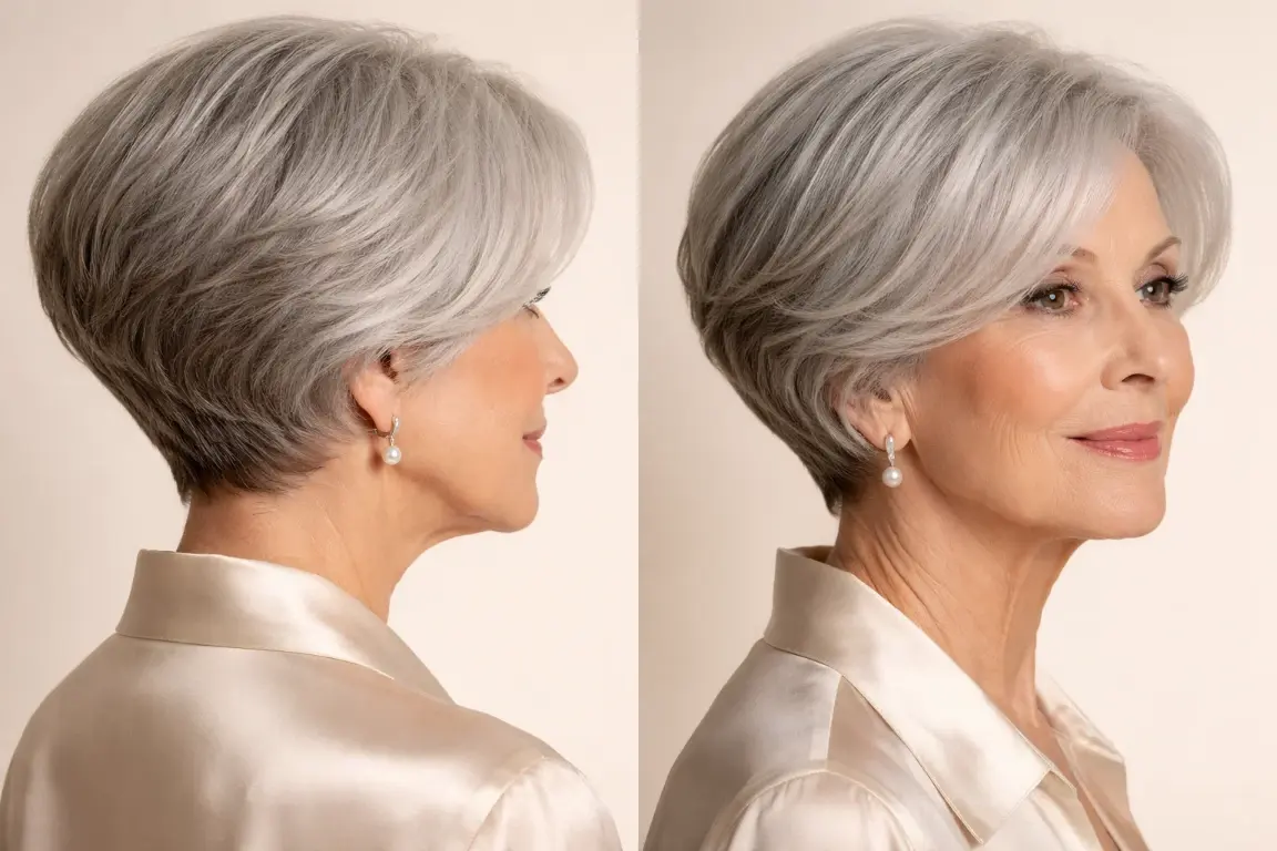 The Layered Bob With Balayage