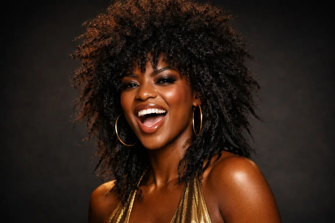 The Wolf Cut Shag on Natural Coils