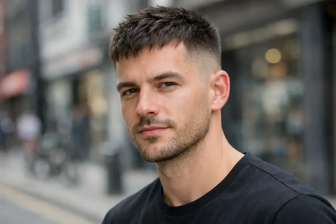 The Textured Crop with Skin Fade