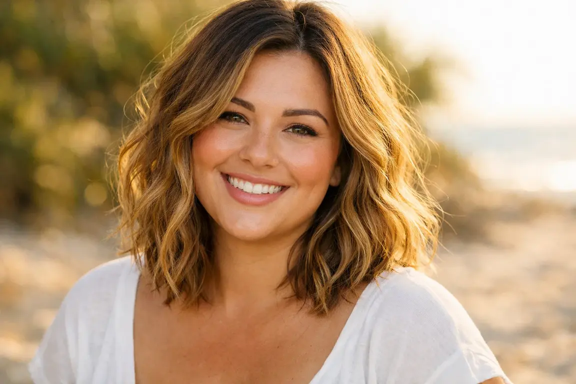 Beachy Waves at Collarbone Length