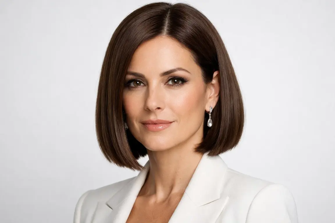 Blunt Shoulder-Length Bob