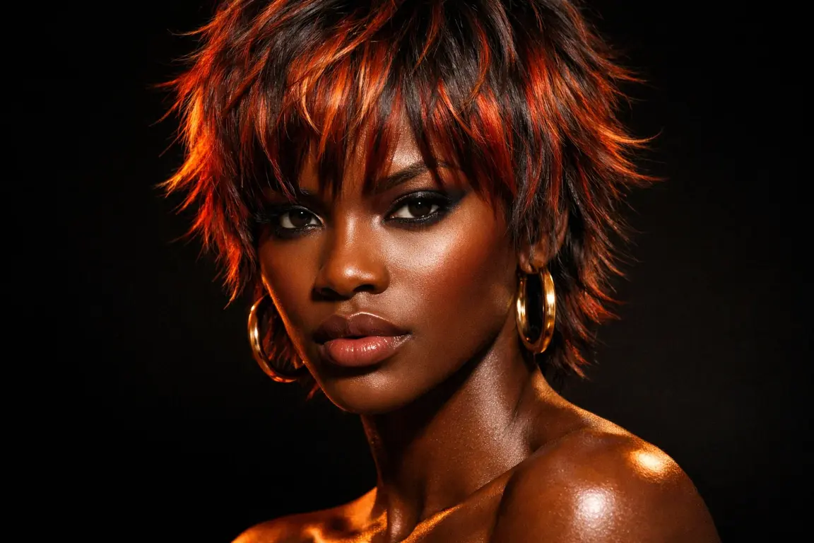 The Short Coral Shag with Bold Color