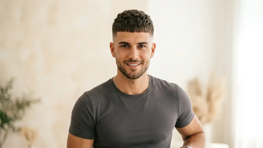 The French Crop with Taper Fade
