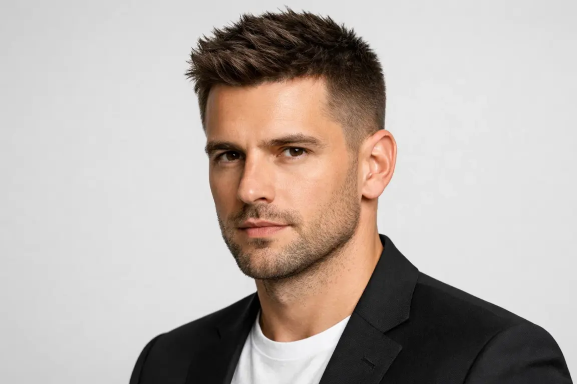 The Textured Crew Cut