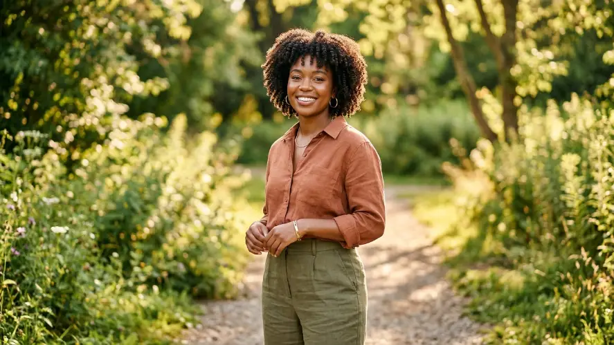 The Wash and Go Short Afro