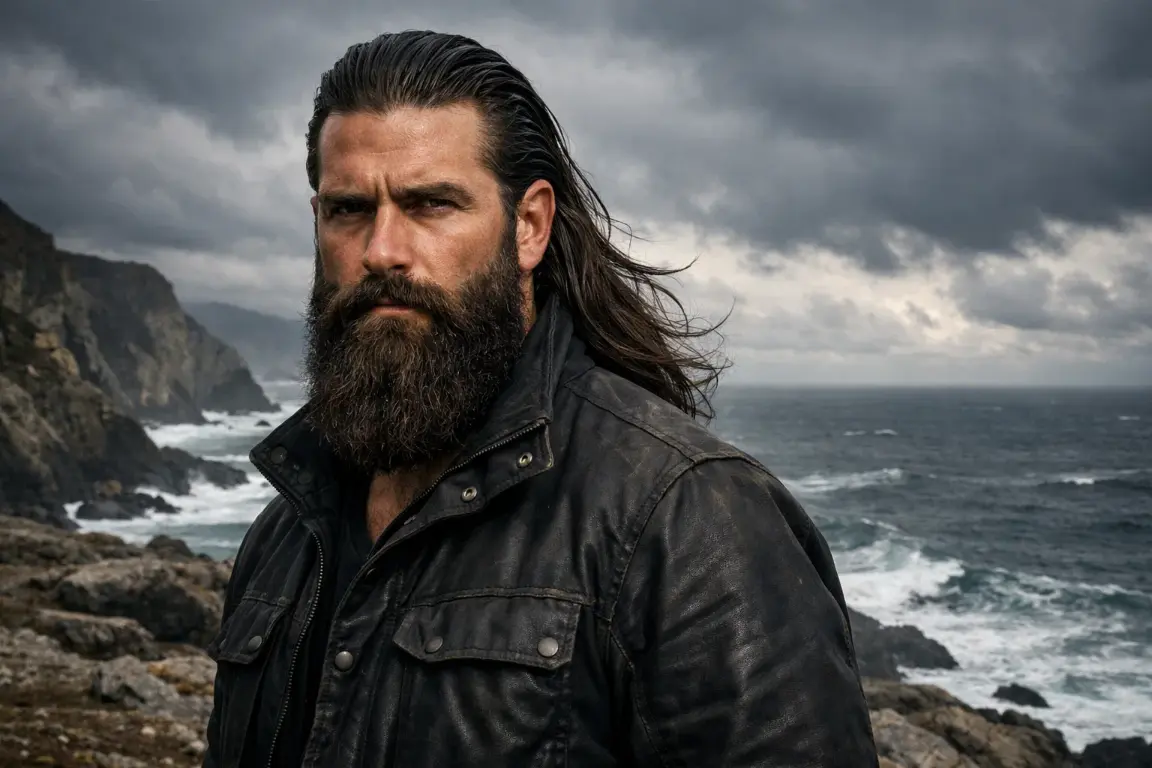 The Long Slick Back with Viking Beard
