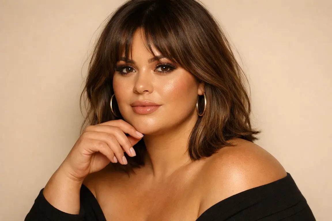 The Blended Lob with Subtle Highlights