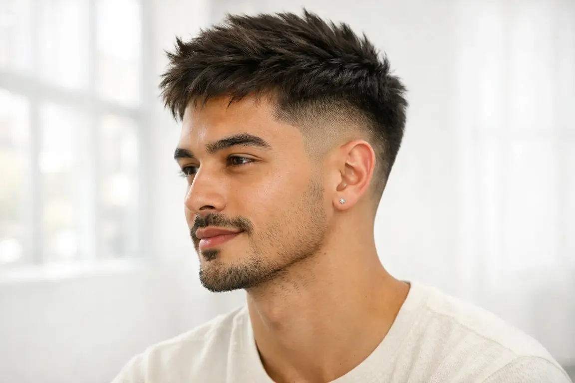 The Mohawk Burst Fade