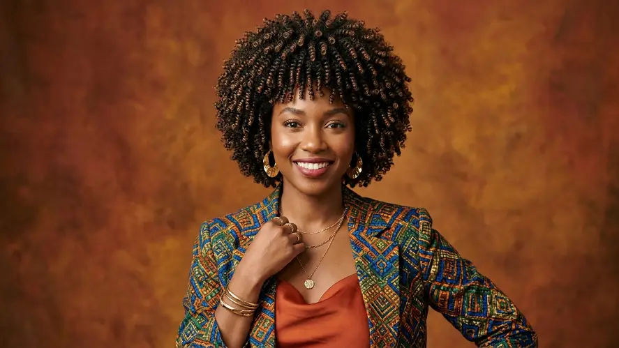 The Finger Coil Afro