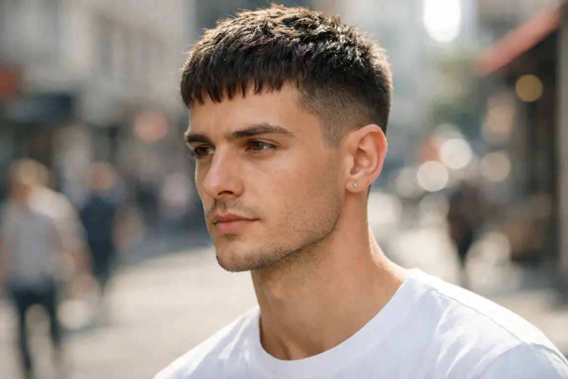 The Textured Caesar Cut