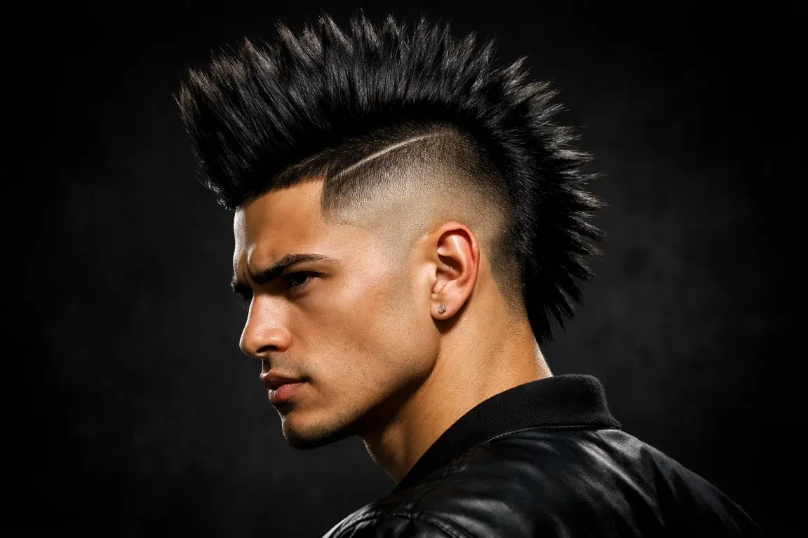 The Burst Fade French Crop