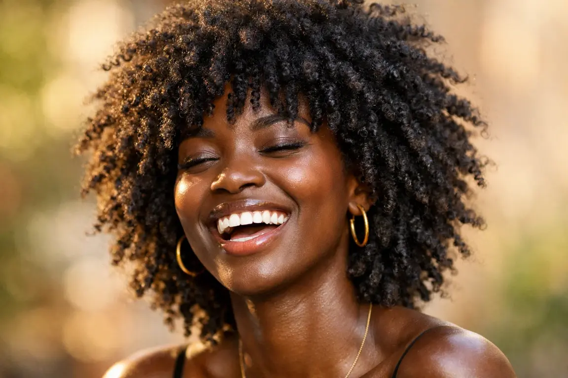 The Wash-and-Go Shag for 4C Hair