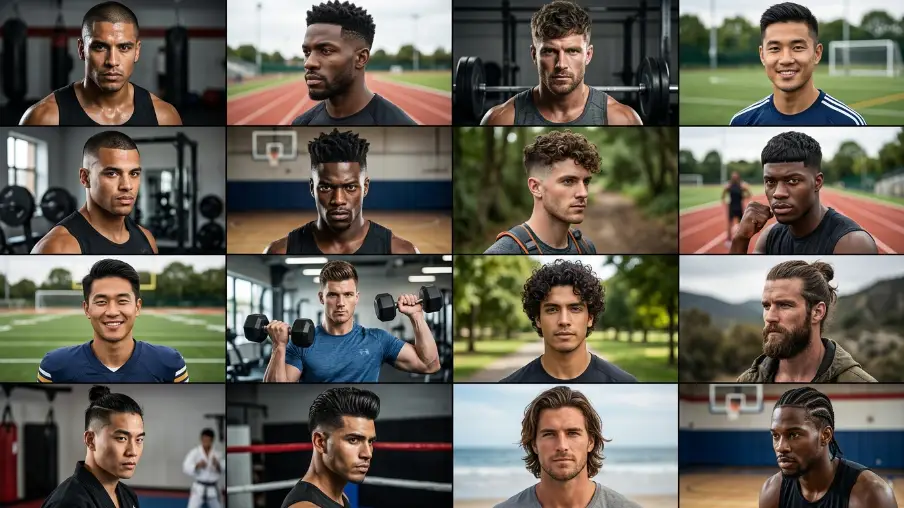 16 performance driven hairstyles for active men