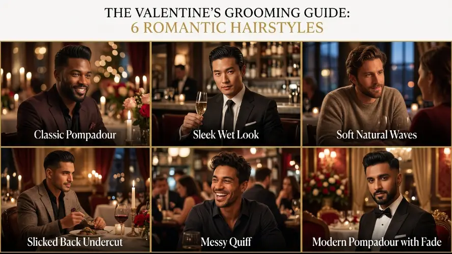 17 romantic mens hairstyles for valentines day: