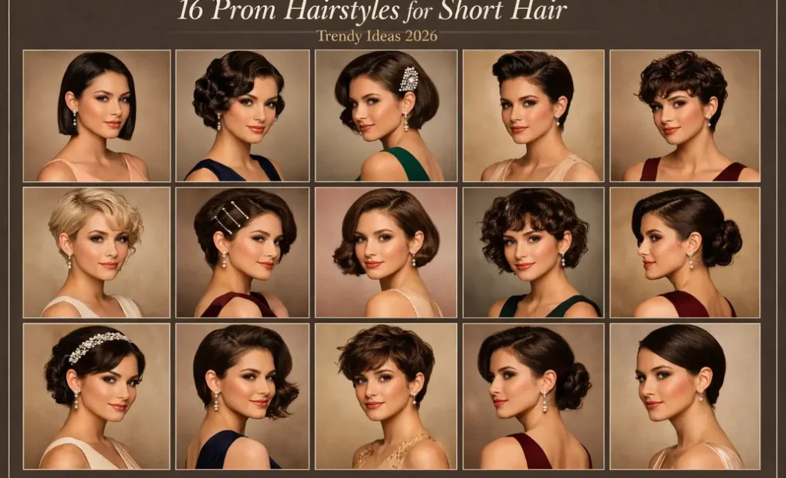 16 Prom Hairstyles for Short Hair Trendy Ideas 2026 Nowly
