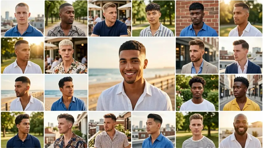 17 fresh short haircuts for men that are perfect for summer