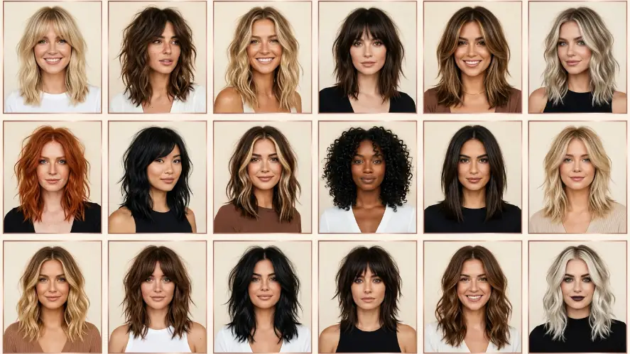 18 Stunning Ideas for Shaggy Lob Haircuts Modern Style look