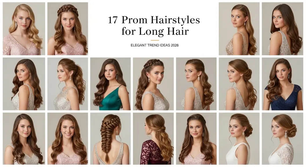 17 Prom Hairstyles for Long Hair Elegant Trend Ideas 2026