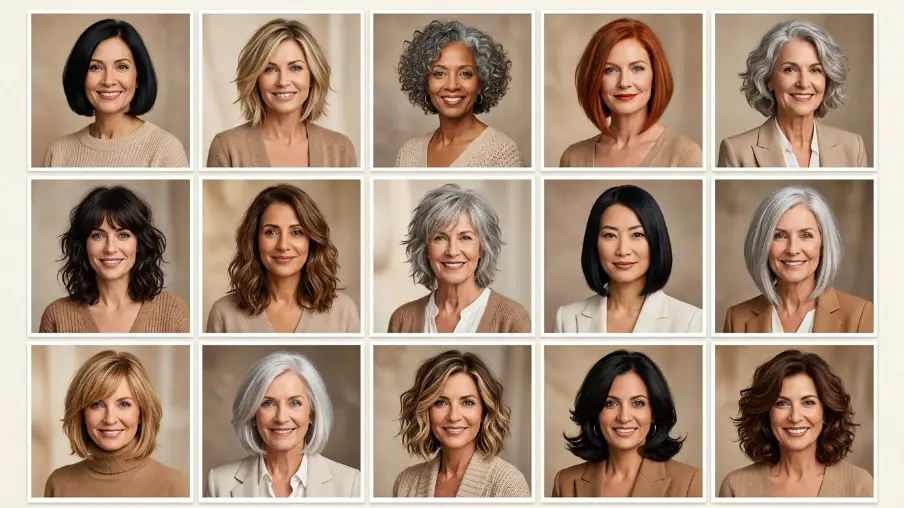 15 Ideas Bob Haircuts for Women Over 45 Stylish Trends Now
