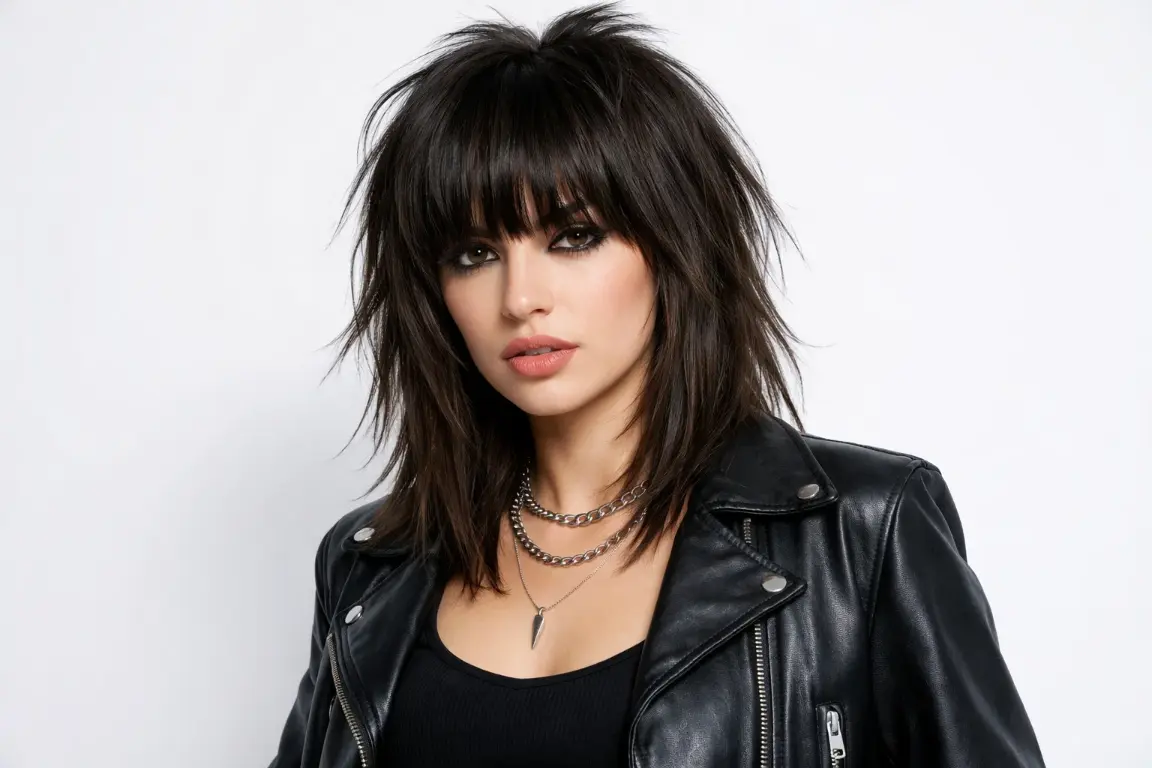 The Mid-Length Choppy Straight Shag