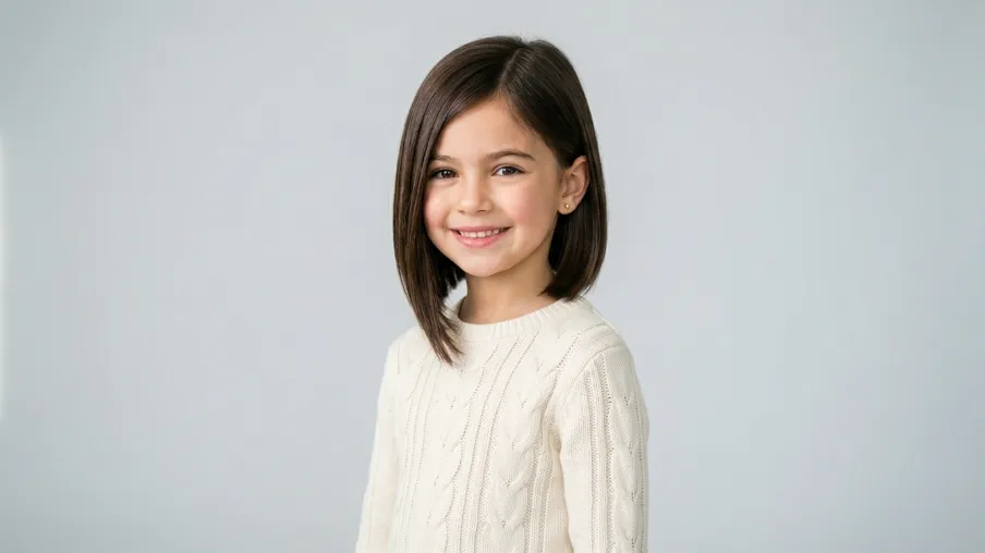 The Angled Bob with Face Framing