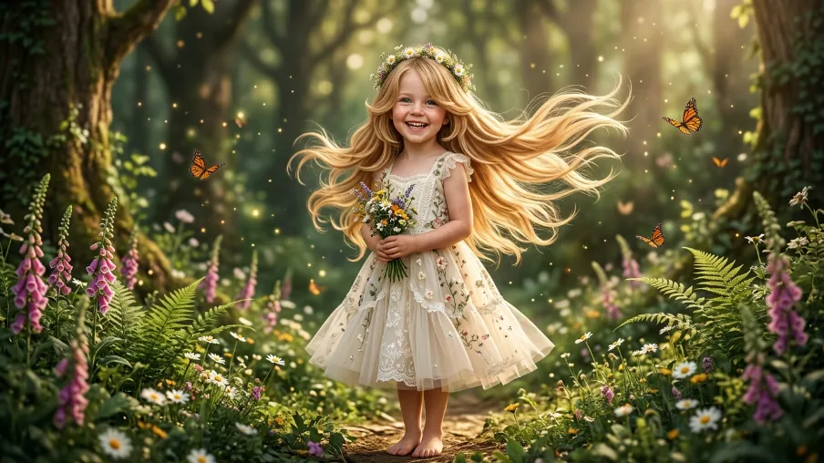 The Butterfly Cut for Girls