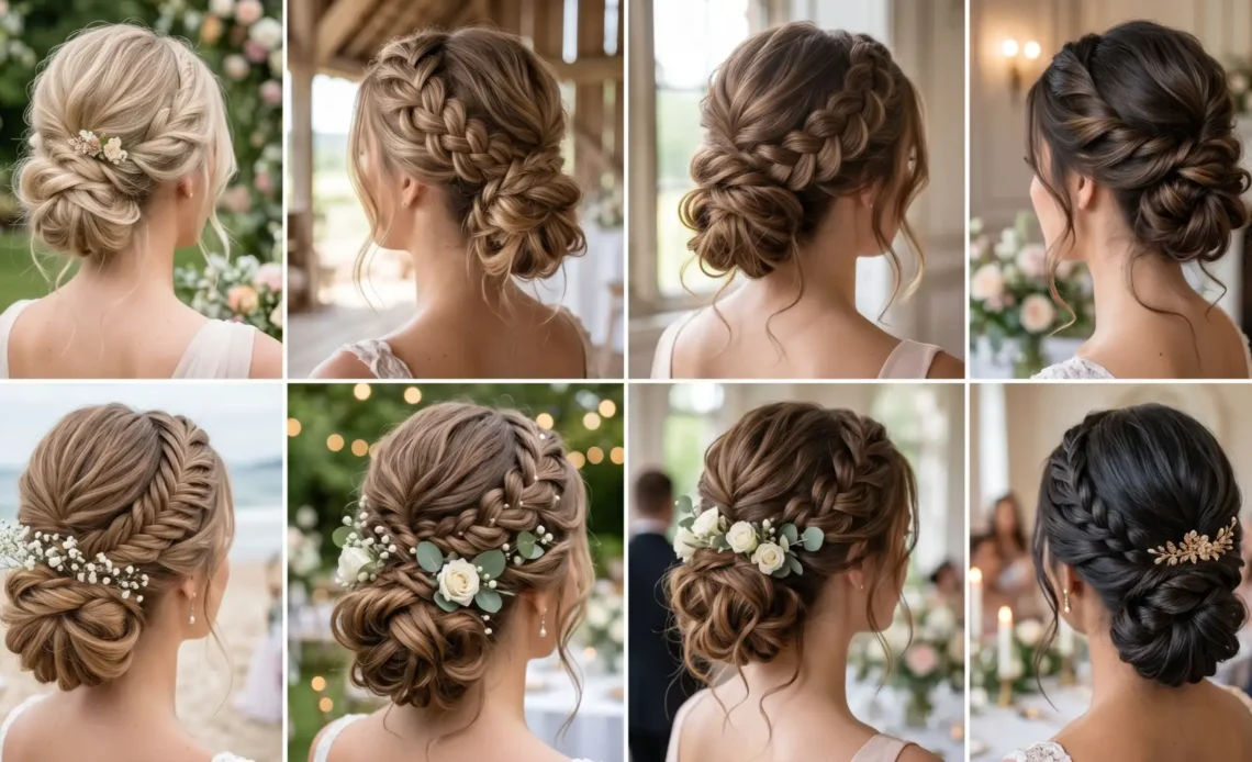 15 Elegant Ideas for Bridesmaid Updos for Long Hairstyles