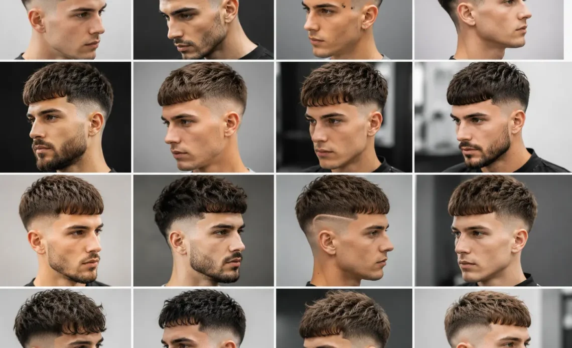 16 Modern French Crop Hairstyles for Men Trendy Looks 2026