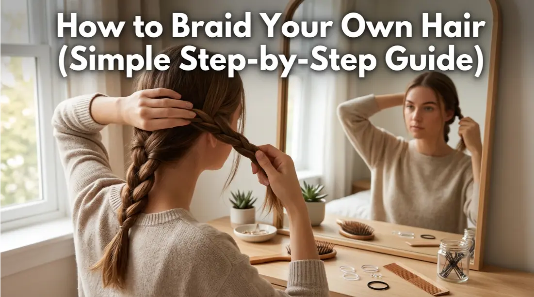 How to Braid Your Own Hair (Simple Step-by-Step Guide)