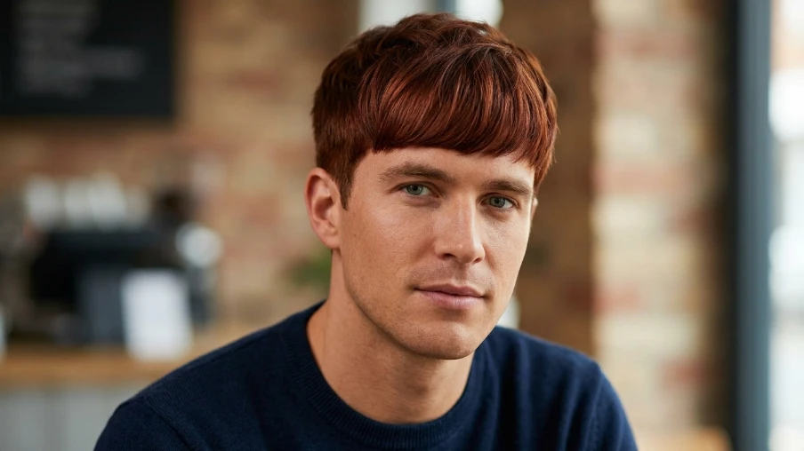Auburn Fringe Haircut