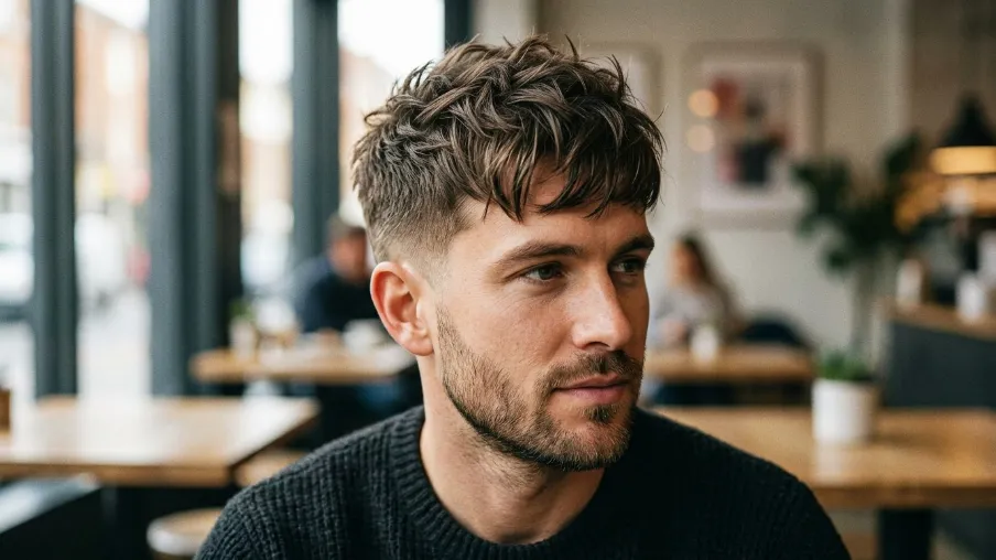 The Textured Caesar Haircut