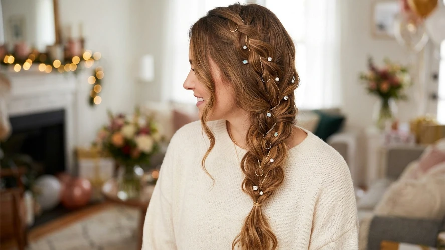 Side Braid with Accessories