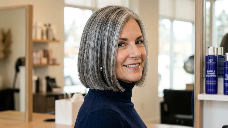 The Salt and Pepper Chin Bob