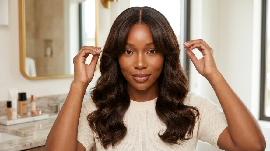 The Middle Part Body Wave Wig