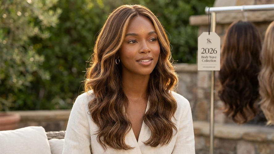 The Balayage Highlight Body Wave Wig
