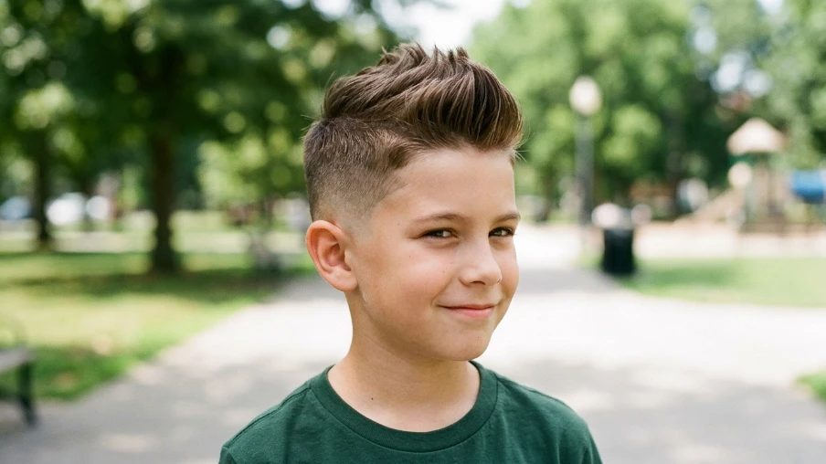 The Faux Hawk for Boys