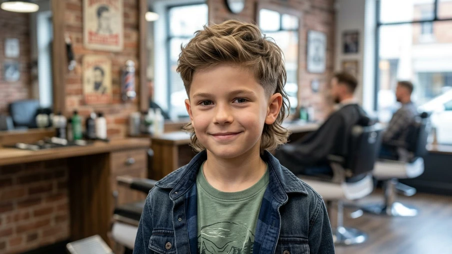 The Modern Mullet for Boys