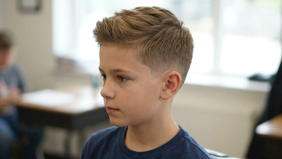 The Taper Fade Boys Haircut