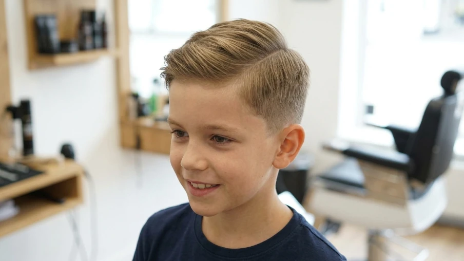 The Comb Over Boys Haircut