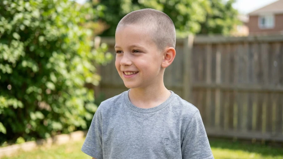 The Buzz Cut Boys Hairstyle